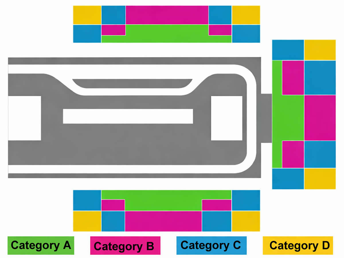 Valley Complex 2 seating plan