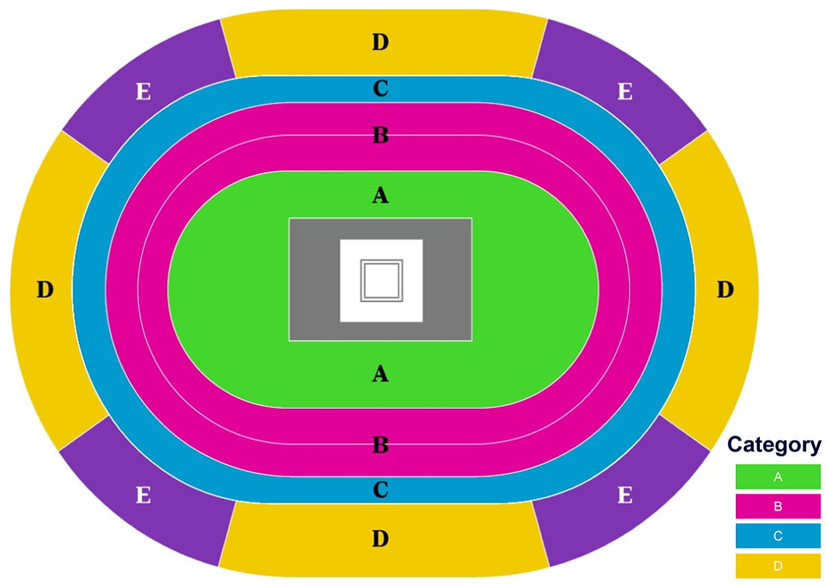 DTLA Arena Boxing seating plan
