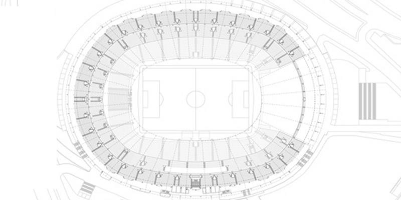 Fonte Nova Arena seating plan