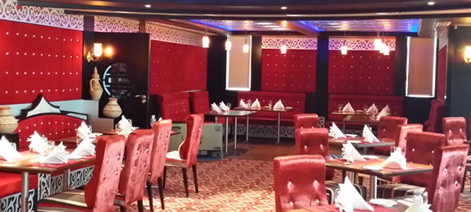 Akbar Restaurant seating plan