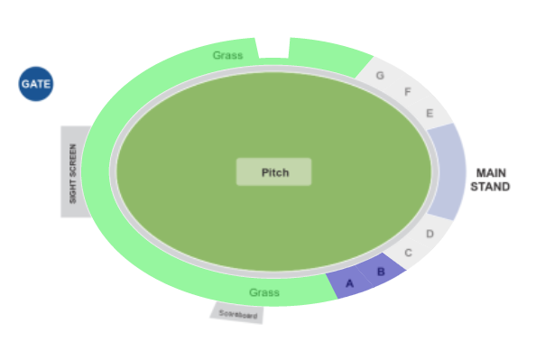 Buffalo Park Stadium seating plan