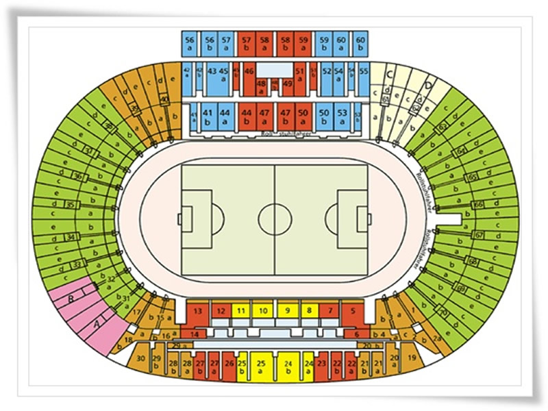 Stuttgart Arena seating plan