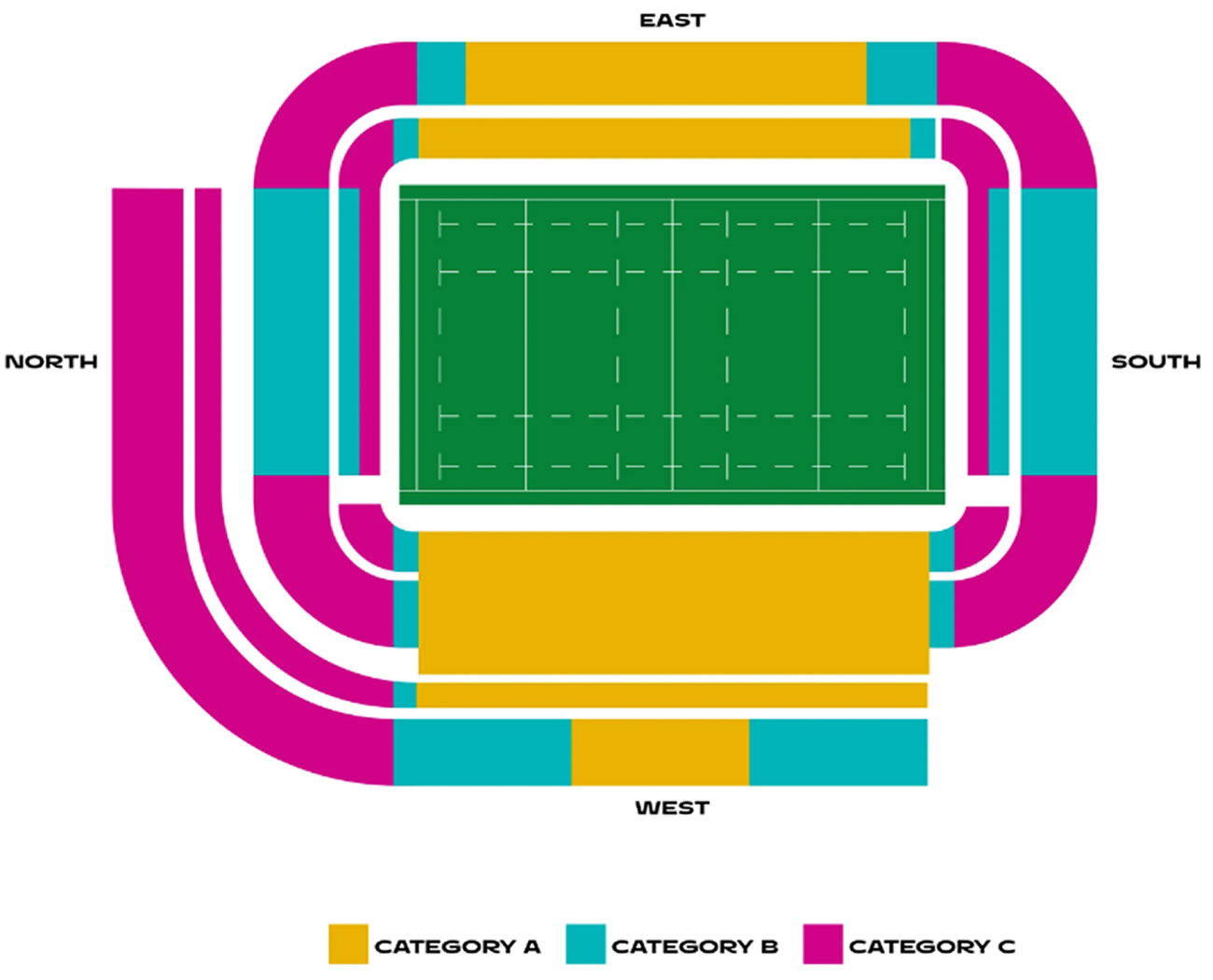 Stadium of Light seating plan