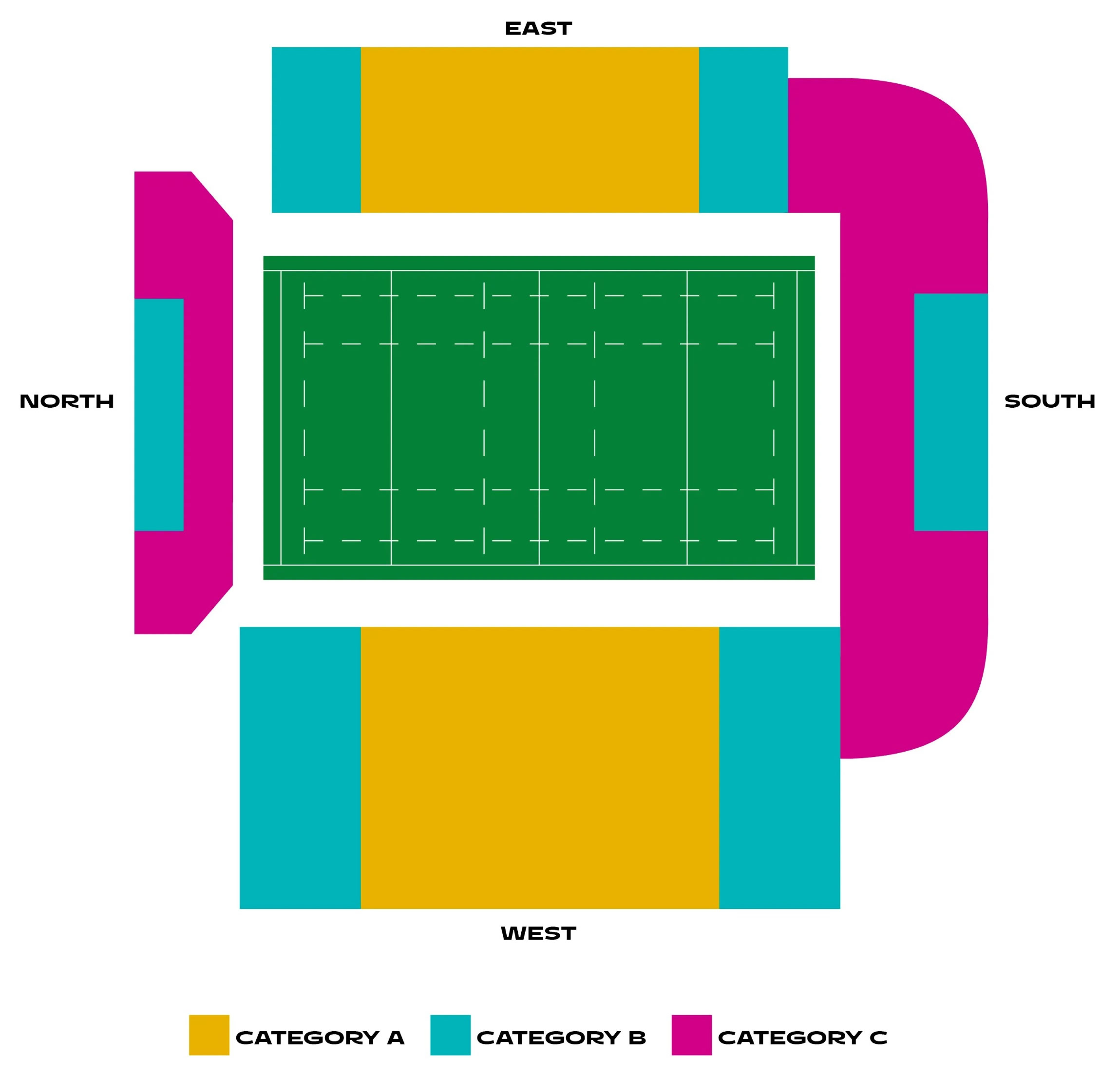 Ashton Gate Stadium seating plan
