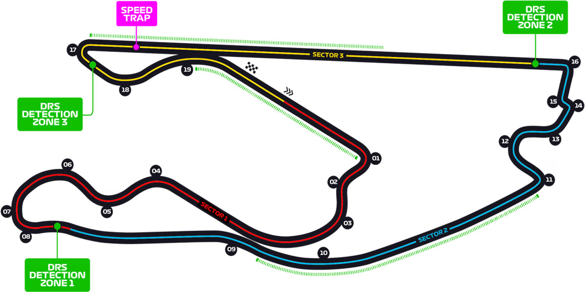 Miami International Autodrome seating plan