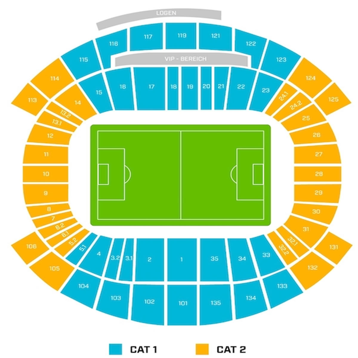 Red Bull Arena seating plan