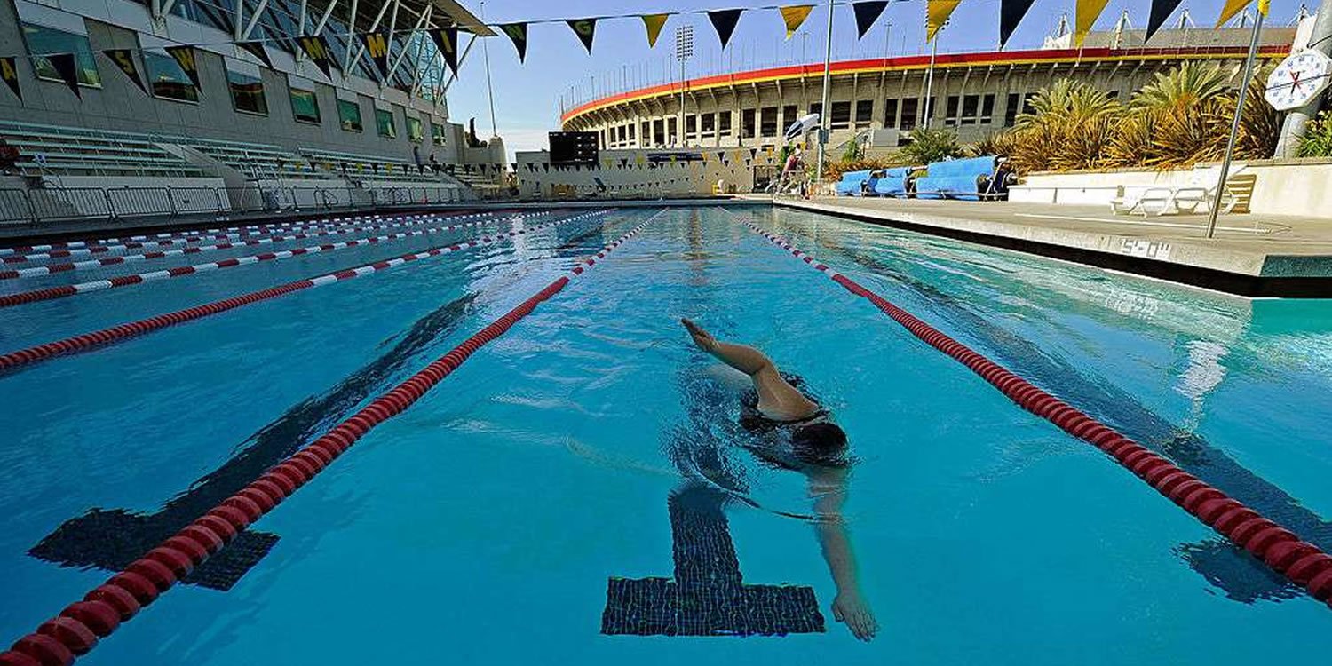 1932 Pool Exposition Park Zone seating plan