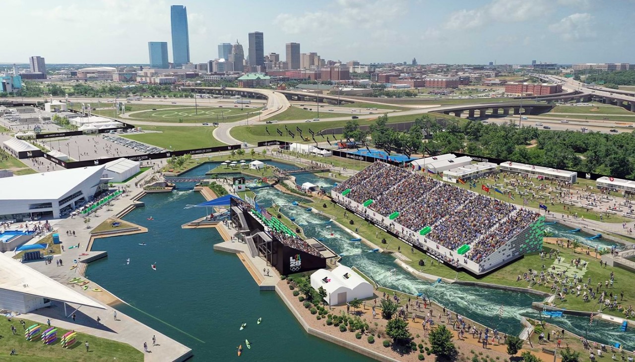 OKC Whitewater Center​ seating plan